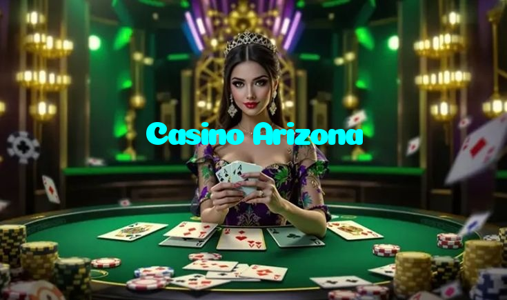 Casino Arizona casino presented on mobile device in Pakistan with slots and live games